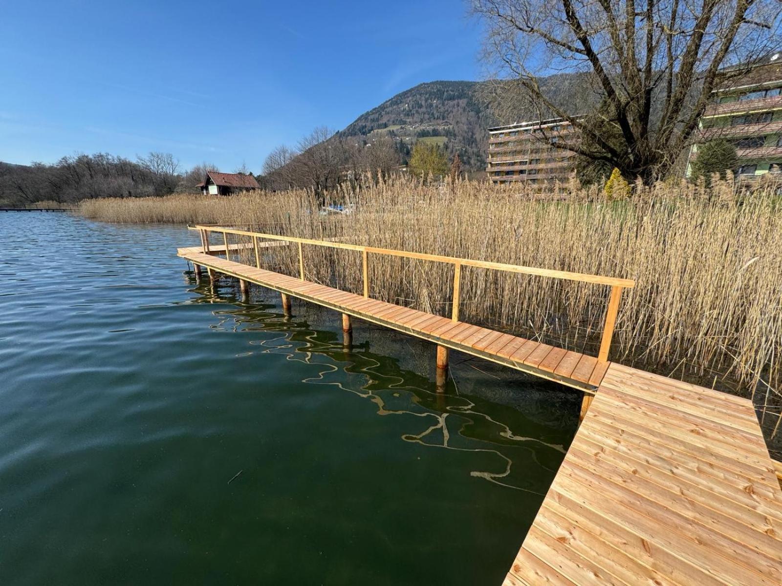 Rosebeach Appartement Am Ossiachersee Und Gerlitzen Skipiste Bodensdorf Exteriér fotografie
